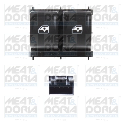 Switch, window regulator